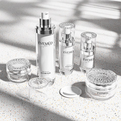 Acrylic cosmetic set bottle high-grade lotion cream bottle squeeze packing empty bottle packaging material