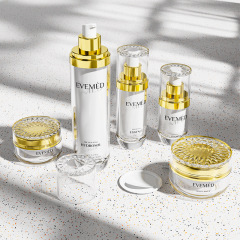 Acrylic lotion bottle cosmetic set bottle lotion packaging small empty bottle packaging material