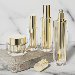 High-end cream bottle cosmetic set packaging material skin care lotion sub-bottle spray empty bottle