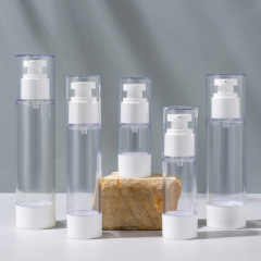 Lotion vacuum bottle cosmetic fine spray bottle 10ml sample press AS empty bottle wholesale
