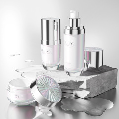 Cosmetic set bottle 30g acrylic cream bottle high-end essence lotion packaging small empty bottle