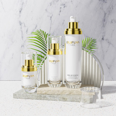 Acrylic lotion bottle cosmetic set bottle lotion packaging small empty bottle packaging material