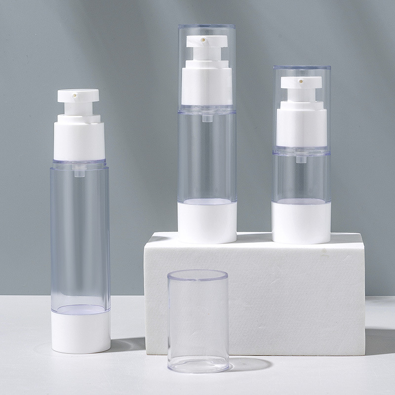 Lotion vacuum bottle cosmetic fine spray bottle 10ml sample press AS empty bottle wholesale