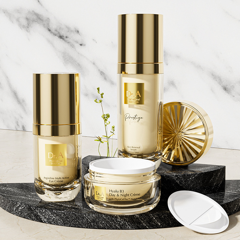 New press-type essence lotion foundation liquid cosmetics packaging material 50g face cream cream lotion set bottle