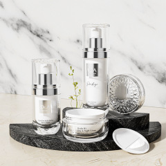 Acrylic cosmetic set bottle high-grade lotion cream bottle squeeze packing empty bottle packaging material