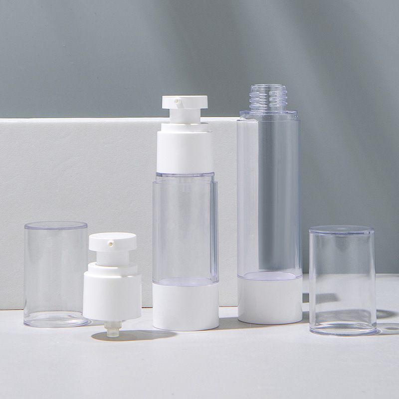 Lotion vacuum bottle cosmetic fine spray bottle 10ml sample press AS empty bottle wholesale