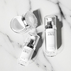 Acrylic cosmetic set bottle high-grade lotion cream bottle squeeze packing empty bottle packaging material