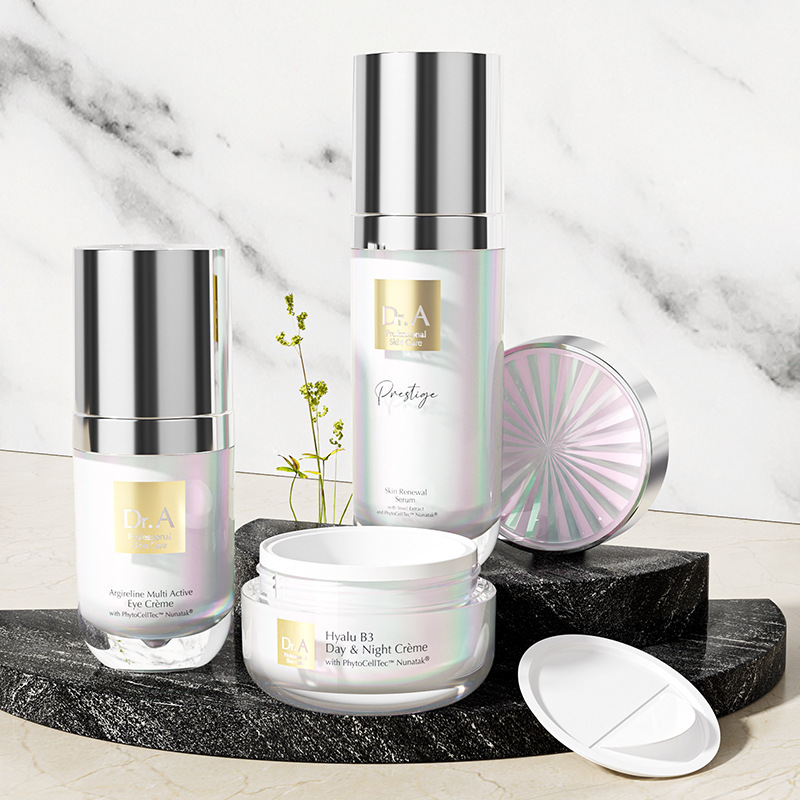 Cosmetic set bottle 30g acrylic cream bottle high-end essence lotion packaging small empty bottle