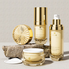 New press-type essence lotion foundation liquid cosmetics packaging material 50g face cream cream lotion set bottle