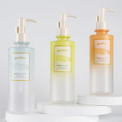 Cosmetic plastic bottle 200ml body lotion bottle PET care lotion bottle shampoo shower gel bottle