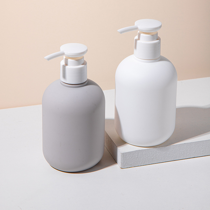PE shower gel plastic bottle 220ml lotion bottle shampoo bottle mouth guard baking soda toothpaste bottle