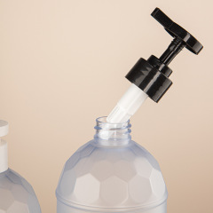 580ml maternal and infant shampoo bottle PET children shampoo bottle body lotion bottle shower gel bottle
