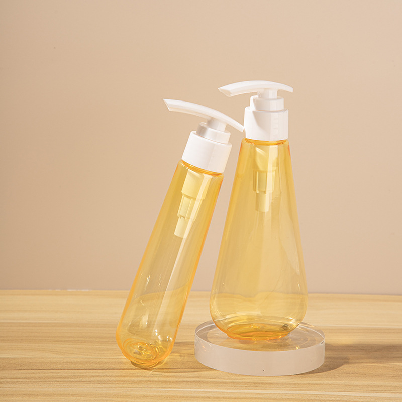 PET toothpaste mouthwash bottle 130ml cosmetic packaging sample press small bottle