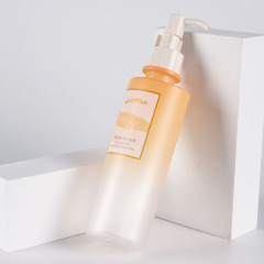 Cosmetic plastic bottle 200ml body lotion bottle PET care lotion bottle shampoo shower gel bottle