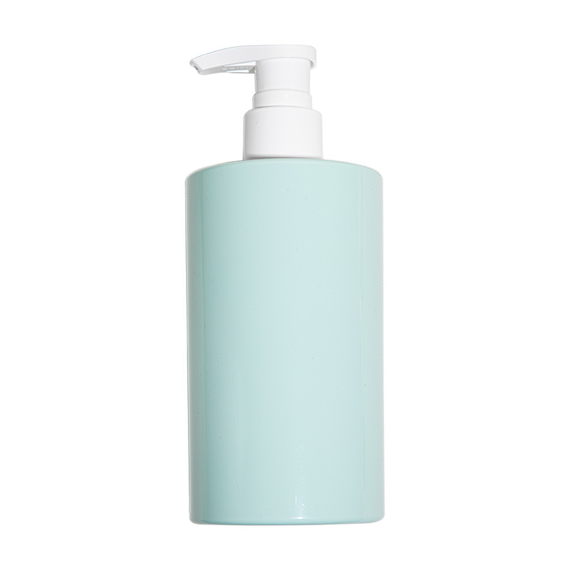 350ml cylindrical washing bottle PET daily chemical products packaging material shampoo bottle shower gel lotion bottle