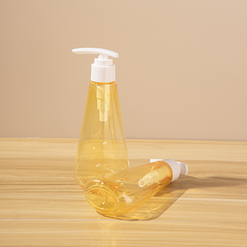 PET toothpaste mouthwash bottle 130ml cosmetic packaging sample press small bottle