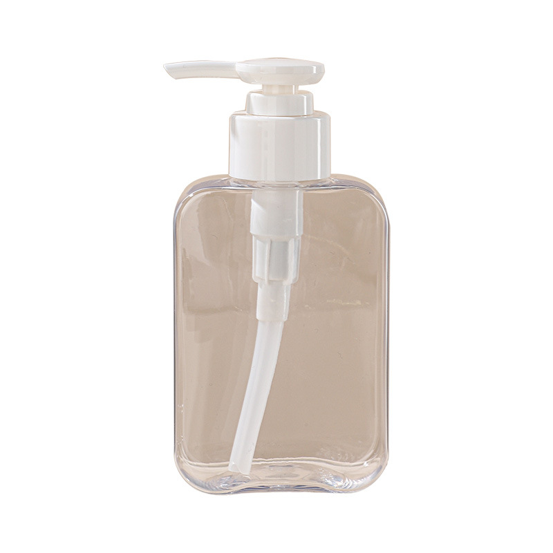 160ml facial cleanser bottle men's cleansing bottle PET round shoulder flat bottle shampoo bottle lotion bottle