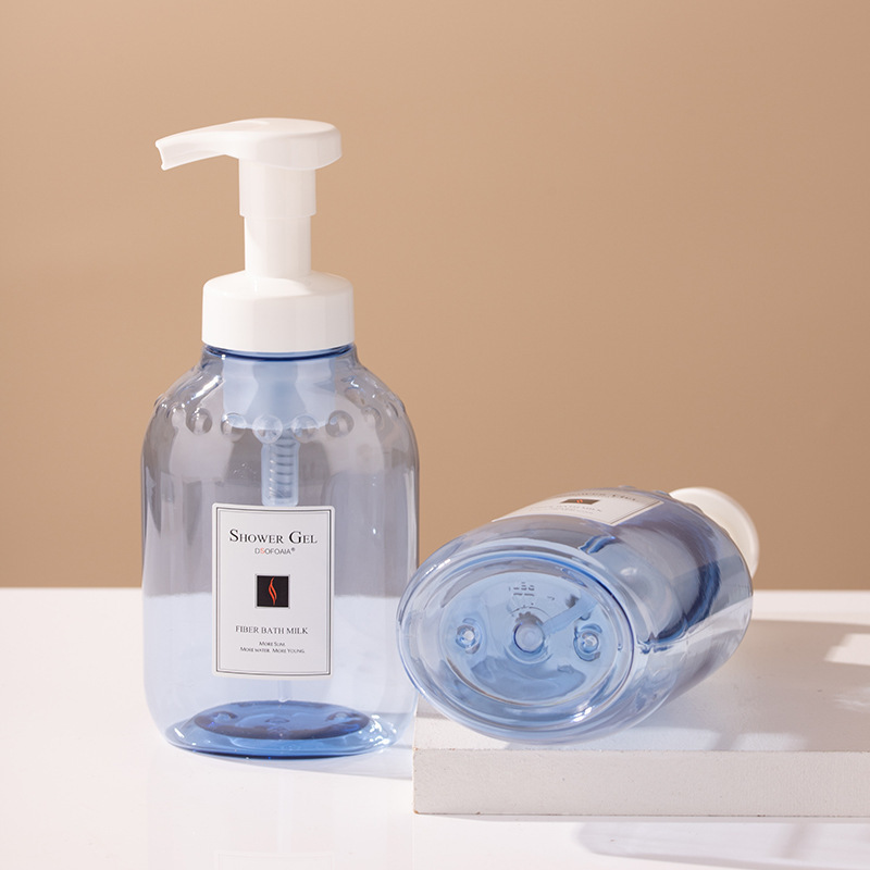 PET bottle underwear laundry detergent mousse bottle 330ml press foam bottle cleansing foam bottle