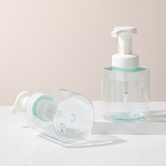 300ml hand soap mousse bottle pet shampoo shower gel foaming bottle laundry detergent bubble bottle
