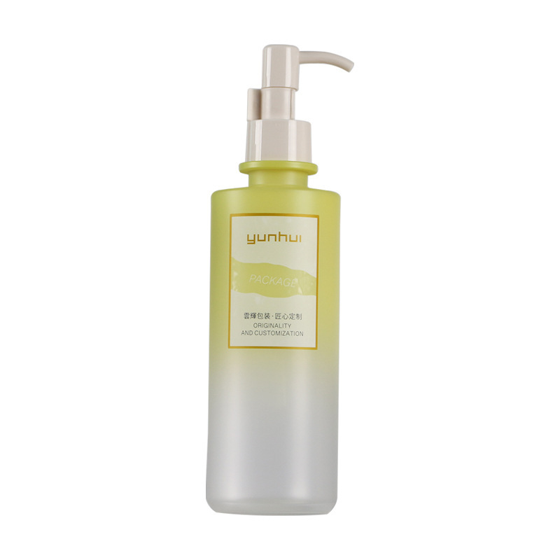 Cosmetic plastic bottle 200ml body lotion bottle PET care lotion bottle shampoo shower gel bottle