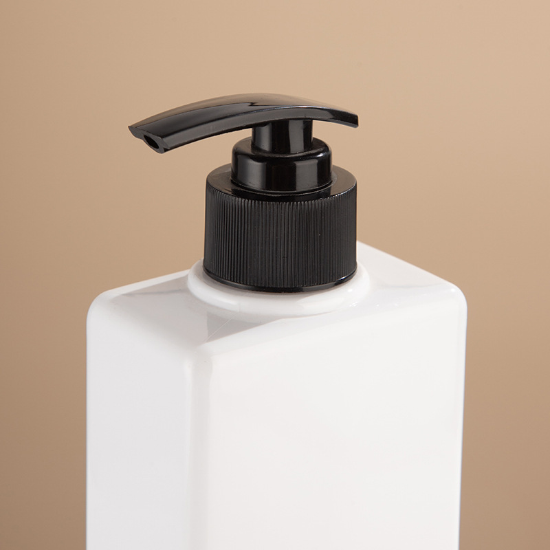 PET flat bottle washing and care packaging material 200/300/400/500ml lotion shampoo bottle shower gel bottle