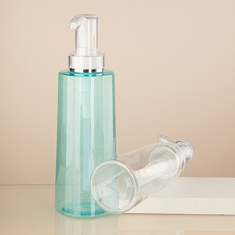 PET shampoo bottle shower gel bottle 330ml/500ml/650ml washing bottle gel facial cleanser