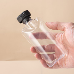 Snap-on flip-top bottle 100/238/400ml shampoo bottle, shower gel bottle