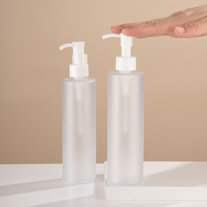 PET squeeze bottle 250ml body lotion bottle washing and care packaging material shampoo shower gel bottle conditioner bottle