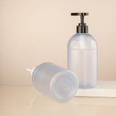580ml maternal and infant shampoo bottle PET children shampoo bottle body lotion bottle shower gel bottle