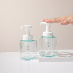 300ml hand soap mousse bottle pet shampoo shower gel foaming bottle laundry detergent bubble bottle