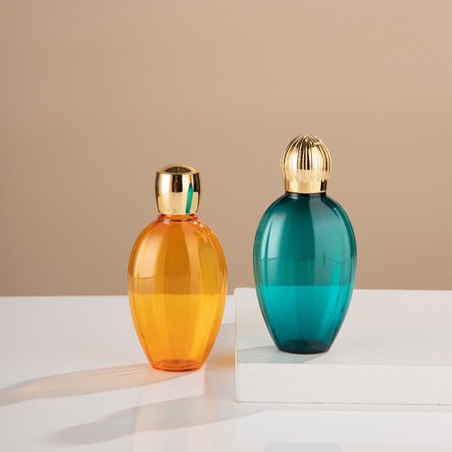 High-grade screw cap PET perfume bottle 60ml travel size wash plastic bottle packaging material lotion sub-bottle