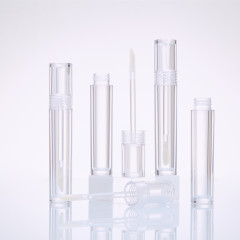 Fully transparent bottle lip glaze empty bottle lipstick empty tube injection transparent lip gloss tube cosmetics tube supply manufacturer wholesale