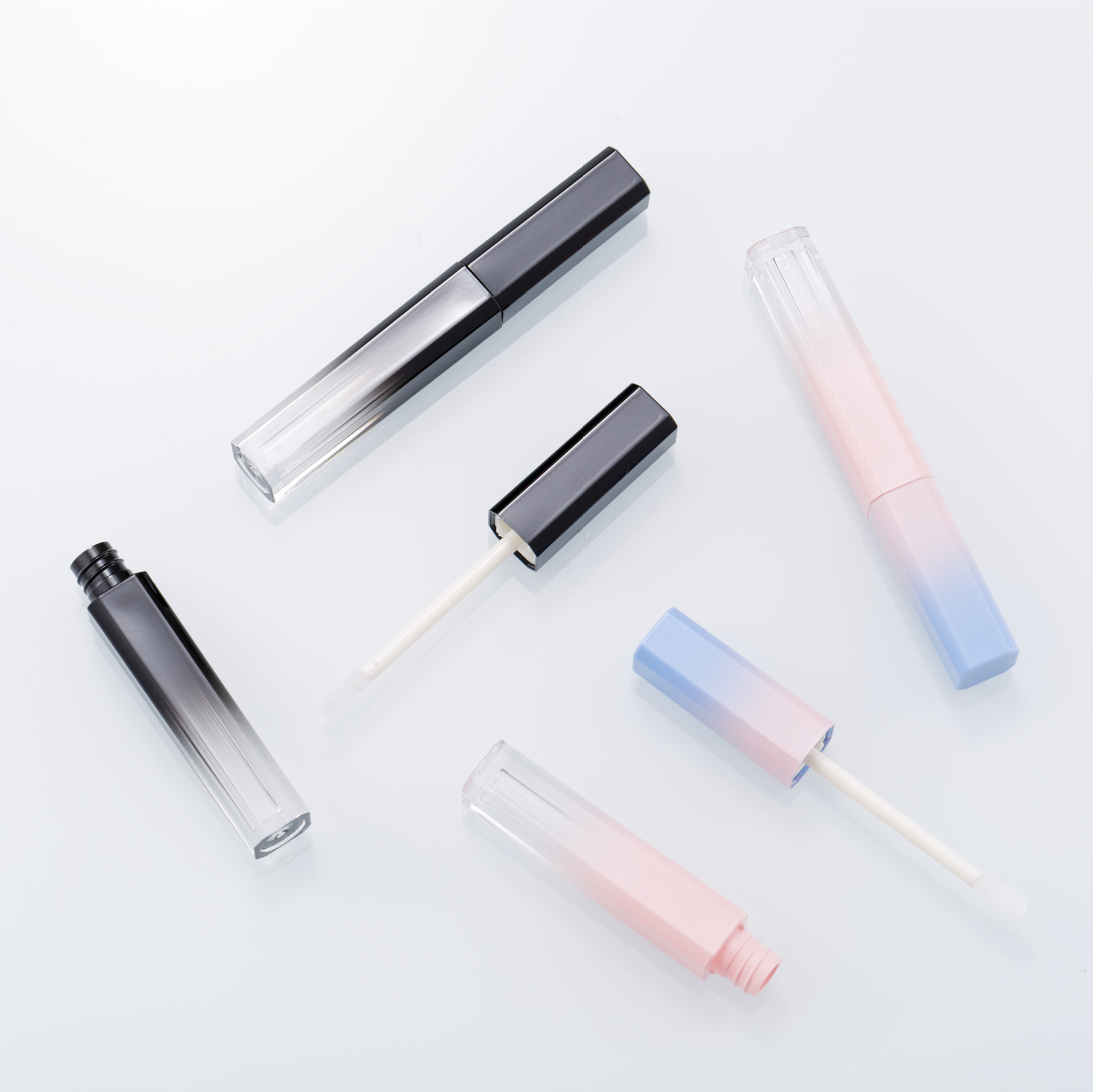 Factory wholesale DIY lipstick lip glaze tube empty bottle lipstick homemade lip gloss empty tube gradient lip gloss empty bottle