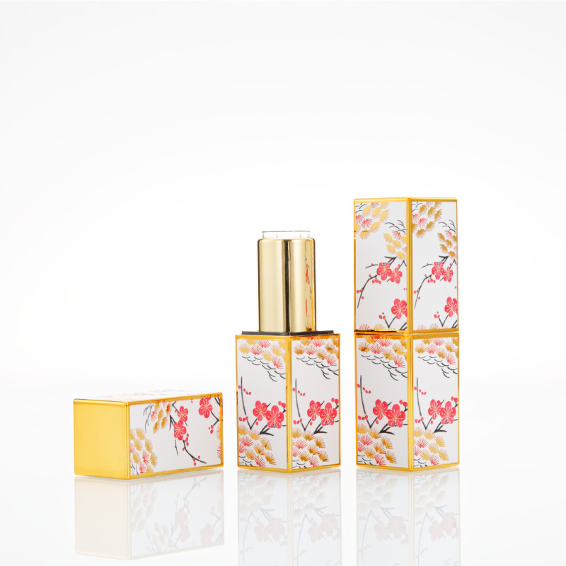 Lipstick tube 3D printing Cleopatra pattern lipstick tube palace style oil painting magnetic lipstick tube wholesale