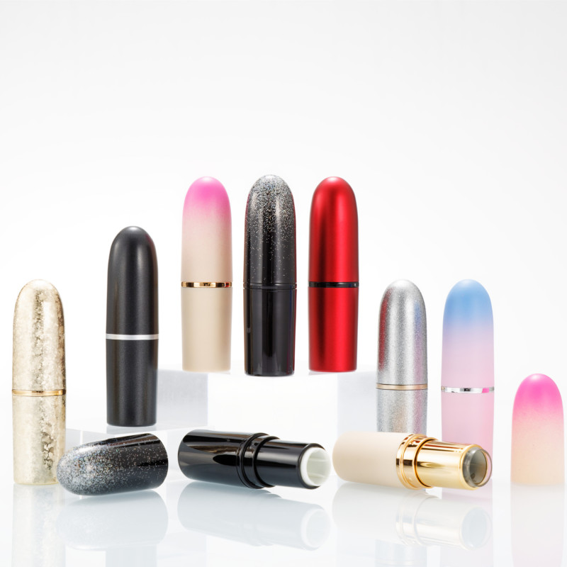 Wholesale lipstick tube empty tube packaging material lipstick empty shell bullet lipstick tube lipstick empty tube caliber