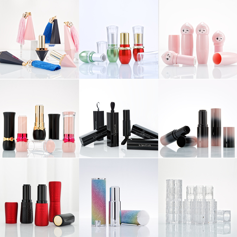 Magnetic lipstick tube packaging material Magnetic lipstick tube DIY lipstick tube empty tube spot wholesale