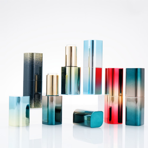 Hanako magnetic buckle lipstick tube packaging material magnetic suction lipstick tube can be fixed pattern DIY lipstick tube empty tube wholesale