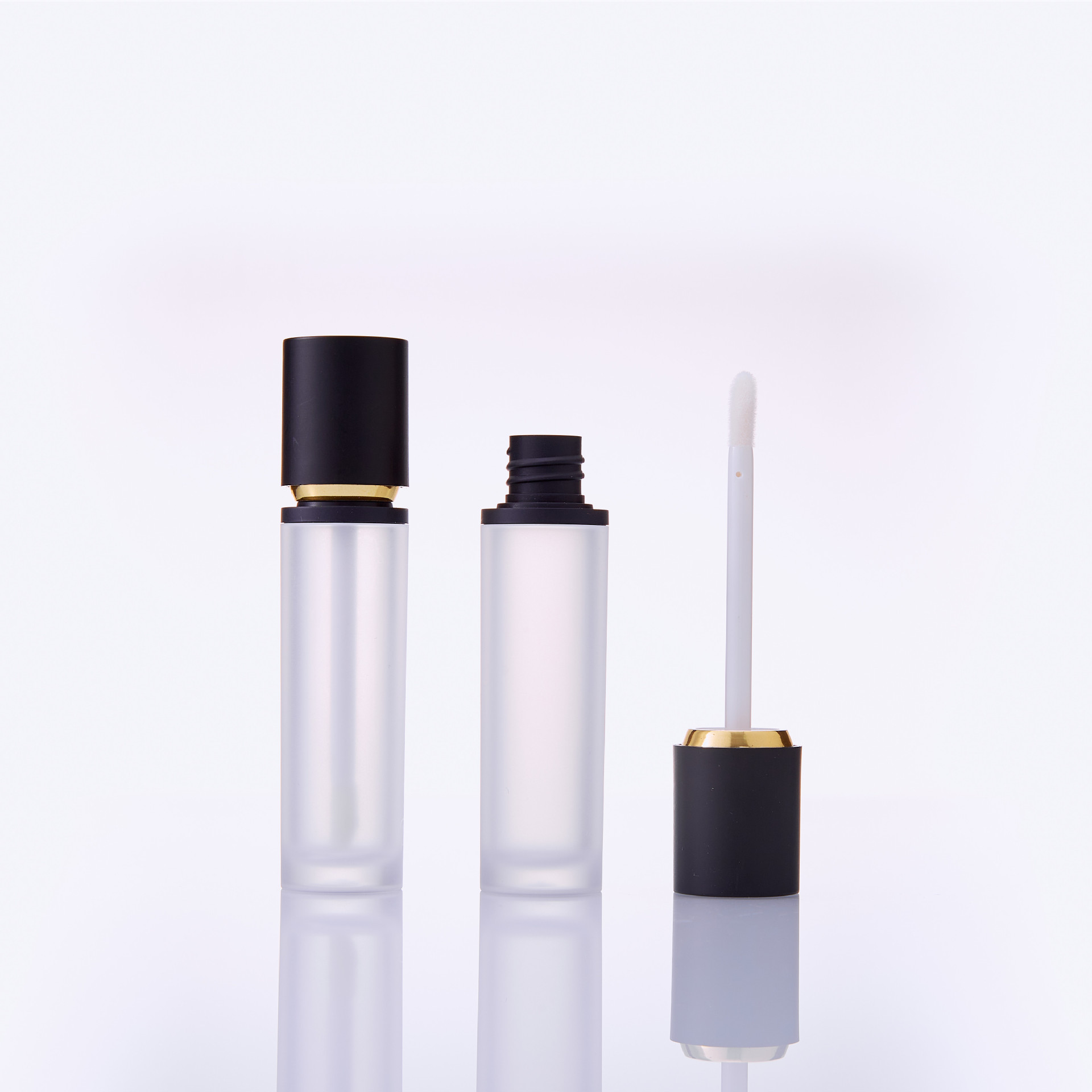 Round gradient lip gloss tube wholesale lip glaze empty tube lip gloss eyeliner mascara tube packaging material capacity 8ml