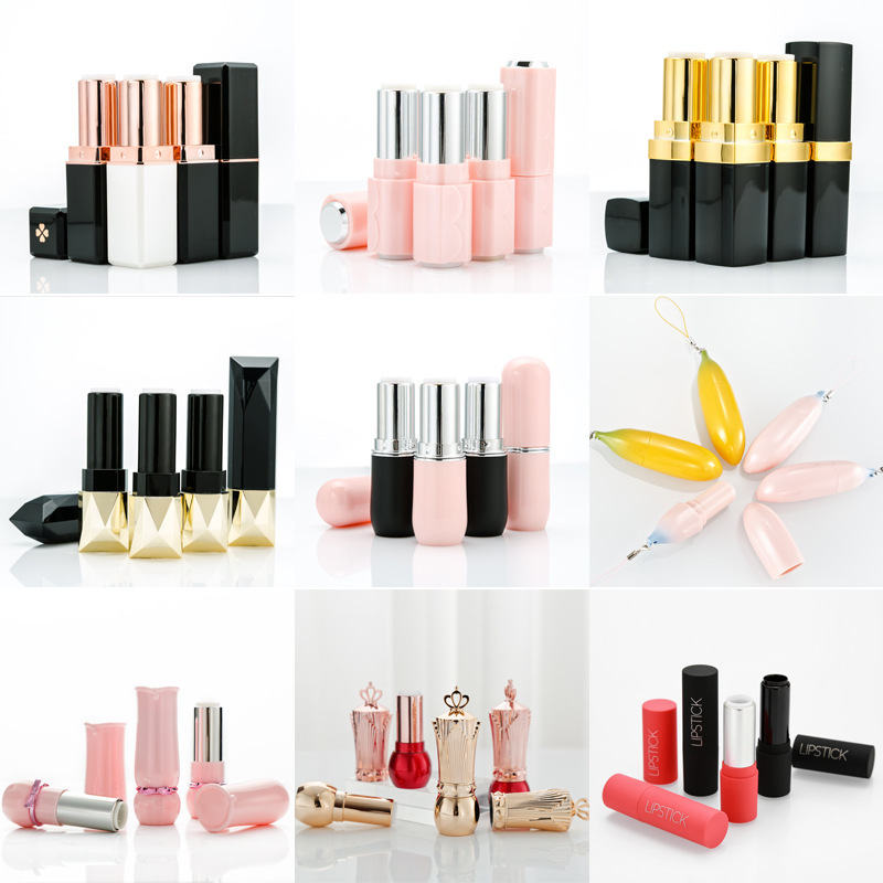 Magnetic lipstick tube packaging material Magnetic lipstick tube DIY lipstick tube empty tube spot wholesale