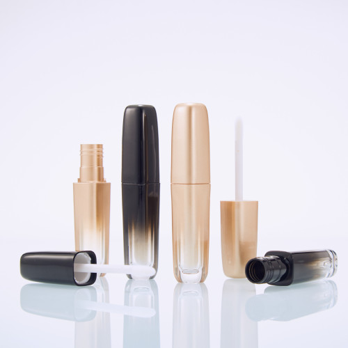 DIY gradient lip glaze empty bottle lipstick empty tube injection transparent gradient lip gloss tube cosmetics tube supply wholesale