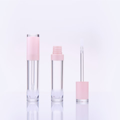 8ml lip glaze tube round transparent bottle co-injection lip gloss tube lipstick tube lip gloss sub-bottle