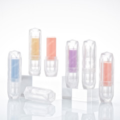 Lipstick tube empty tube DIY homemade translucent lip balm tube diamond diamond grinding tube empty tube 12.1mm