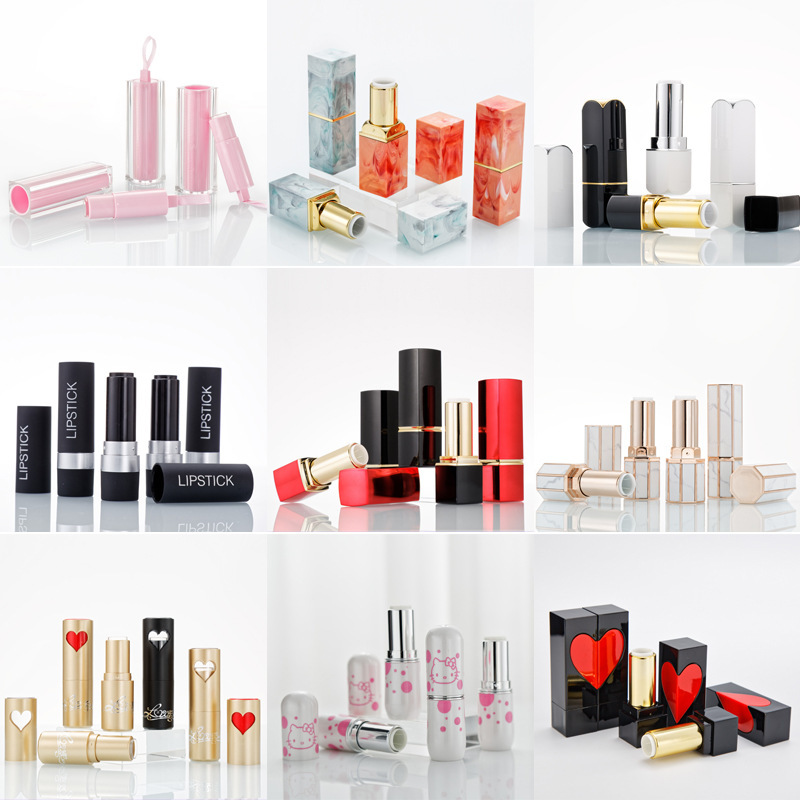Magnetic lipstick tube packaging material Magnetic lipstick tube DIY lipstick tube empty tube spot wholesale