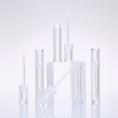 Fully transparent bottle lip glaze empty bottle lipstick empty tube injection transparent lip gloss tube cosmetics tube supply manufacturer wholesale