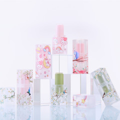 DIY homemade lipstick lipstick tube matte transparent 3D unicorn lipstick tube homemade lipstick shell packaging material