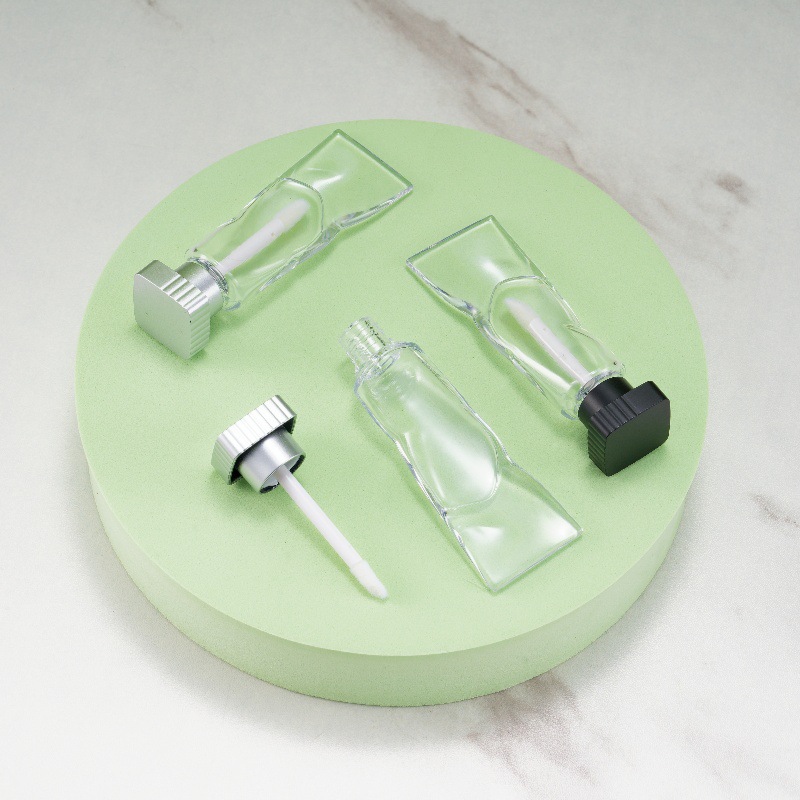 Korean style toothpaste shaped lip gloss tube wholesale lip glaze bottle lip gloss tube empty tube packaging material sub-bottle 4ml
