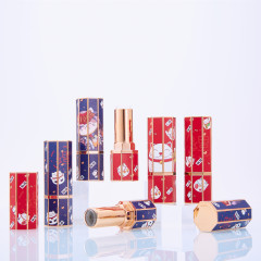 Supply lipstick empty tube fish scale lucky cat marble octagonal 3D lipstick empty tube handmade patch empty tube