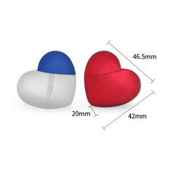 Hot-selling lip glaze tube, small heart-shaped lip gloss tube, lip glaze packaging material, makeup cosmetics, lipstick, lip glaze