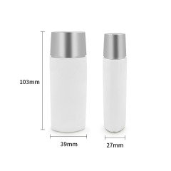 Small white bottle sunscreen isolation bottle packaging hand cream lotion bottle cosmetic skin care product bottle packaging custom