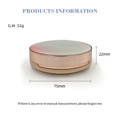 3D printed top air cushion box empty box packaging material DIY homemade air cushion BB cream concealer foundation box customization
